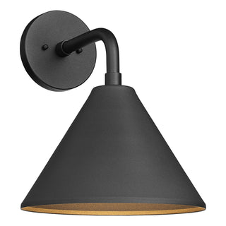 Axston 1-Light Outdoor Wall Sconce Textured Black