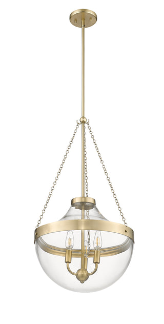 Clarra 3-Light Pendant light Modern Gold