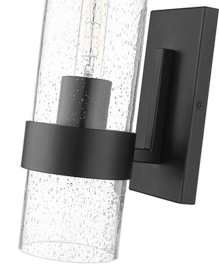 1-Light Wall Sconce Matte Black