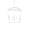 Denison Large White Lantern