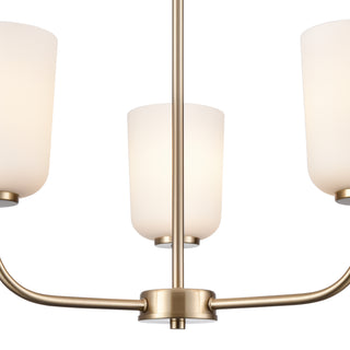 Laphia 21" Wide 3-Light Chandelier - Modern Gold