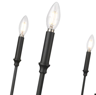 Azara 28" Wide 5-Light Chandelier - Matte Black