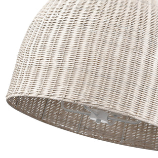 Elise 24.25" Wide 4-Light Pendant - Matte White