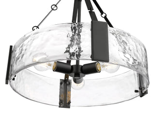 Rezi 20.25" Wide 3-Light Pendant - Matte Black