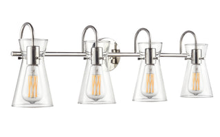 Camellia 30.75" Wide 4-Light Vanity - Polished Nickel