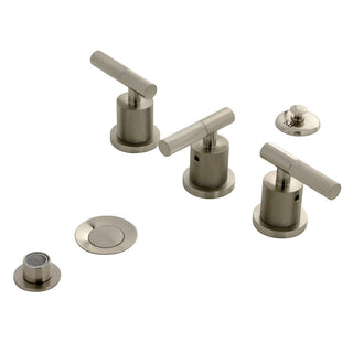 Convergent Bidet Faucet in Brushed Nickel
