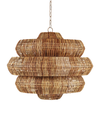 Antibes Medium Natural Chandelier