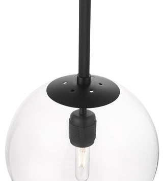 Kairo 12" Wide 1-Light Pendant - Matte Black