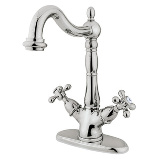 Heritage Vessel Faucet in Polished Nickel