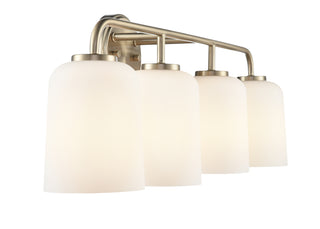 Laphia 28" Wide 4-Light Vanity - Modern Gold