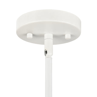 Elise 24.25" Wide 4-Light Pendant - Matte White