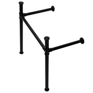 Fauceture 25.19 Inch Console Sink in Black