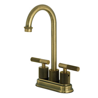 Convergent Bar Prep Faucet in Antique Brass