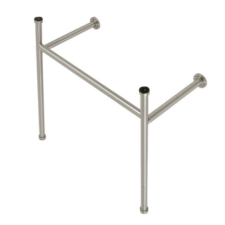 Hartford 28.5 Inch Console Sink in Brushed Nickel