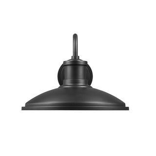 Calhoun 10.5" High 1-Light Outdoor Wall Sconce - Textured Black