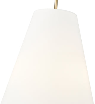 Adorra 16" Wide 3-Light Pendant - Vintage Brass