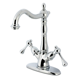 Heritage Vessel Faucet in Polished Chrome