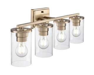 Verlana 27.75" Wide 4-Light Vanity - Modern Gold