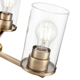 Verlana 19" Wide 3-Light Chandelier - Modern Gold