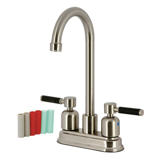 Kaiser Bar Prep Faucet in Brushed Nickel