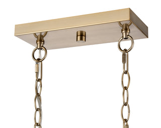Verlana 35" Wide 5-Light Island - Modern Gold