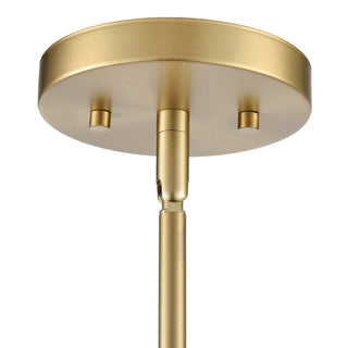 Maccan 11.75" Wide 1-Light Pendant - Vintage Brass
