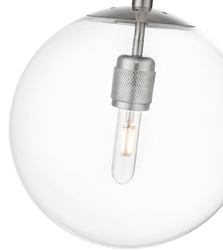 Kairo 12" Wide 1-Light Pendant - Brushed Nickel