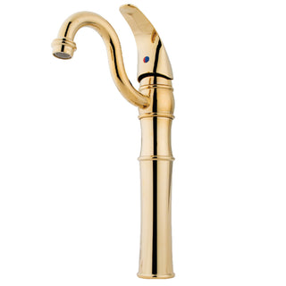 Victorian Vessel Faucet in Polished Brass