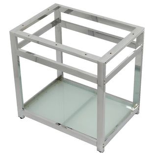 Kingston Commercial 31 Inch Console Sink in Polished Chrome