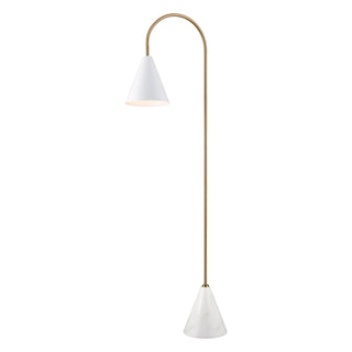 Tully 69'' High 1-Light Floor Lamp - Matte White