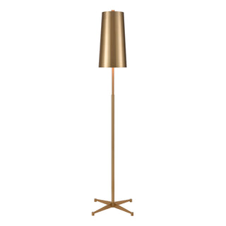 Matthias 65'' High 1-Light Floor Lamp - Aged Brass