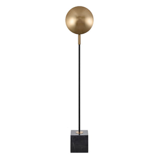 Addy 58'' High 1-Light Floor Lamp - Aged Brass