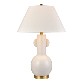 Avrea 29.5'' High 1-Light Table Lamp - White Glaze - Includes LED Bulb