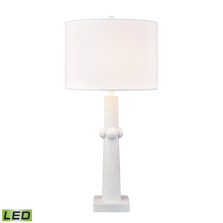 Calvin 32.5'' High 1-Light Table Lamp - Plaster White - Includes LED Bulb