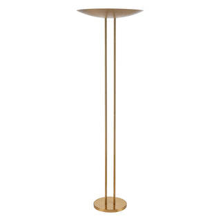 Marston 72'' High 2-Light Floor Lamp - Aged Brass