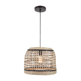 Silay 13'' Wide 1-Light Pendant - Black