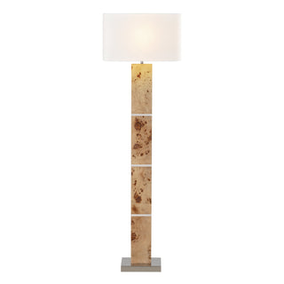 Cahill 63'' High 1-Light Floor Lamp - Natural Burl