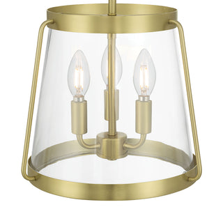 Adabella 12.25" Wide 3-Light Semi-Flush Mount