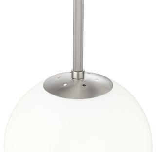 Kairo 12" Wide 1-Light Pendant - Brushed Nickel