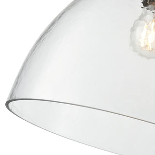 Khrisa 12.75" Wide 1-Light Pendant - Brushed Nickel