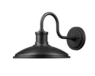 Calhoun 10" High 1-Light Outdoor Wall Sconce - Textured Black