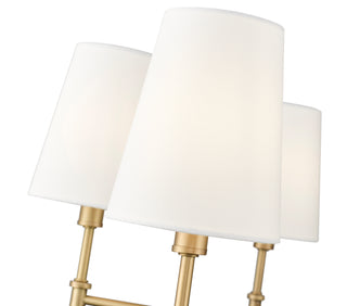 Adorra 25.75" Wide 6-Light Chandelier - Vintage Brass