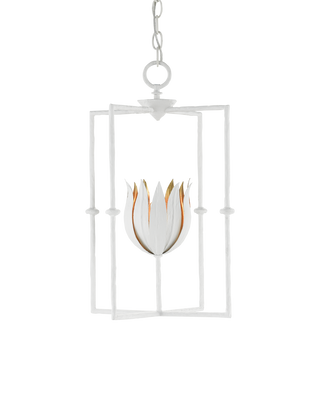 Tulipano White Lantern