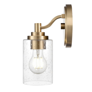 Moven 9.75" High 1-Light Wall Sconce - Modern Gold