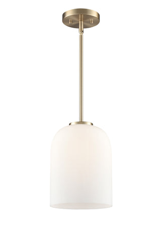 Laphia 8" Wide 1-Light Pendant - Modern Gold