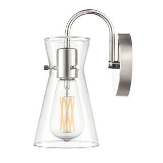 Camellia 4.75" Wide 1-Light Vanity - Polished Nickel