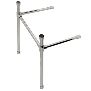 Dreyfuss 28 Inch Console Sink in Polished Nickel
