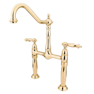 Victorian Vessel Faucet in Polished Brass