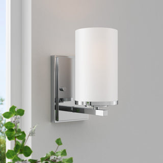 Verlana 8.75" High 1-Light Wall Sconce - Chrome