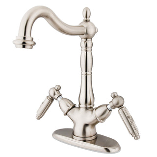 Heritage Vessel Faucet in Brushed Nickel